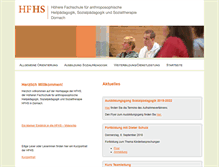 Tablet Screenshot of hfhs.ch